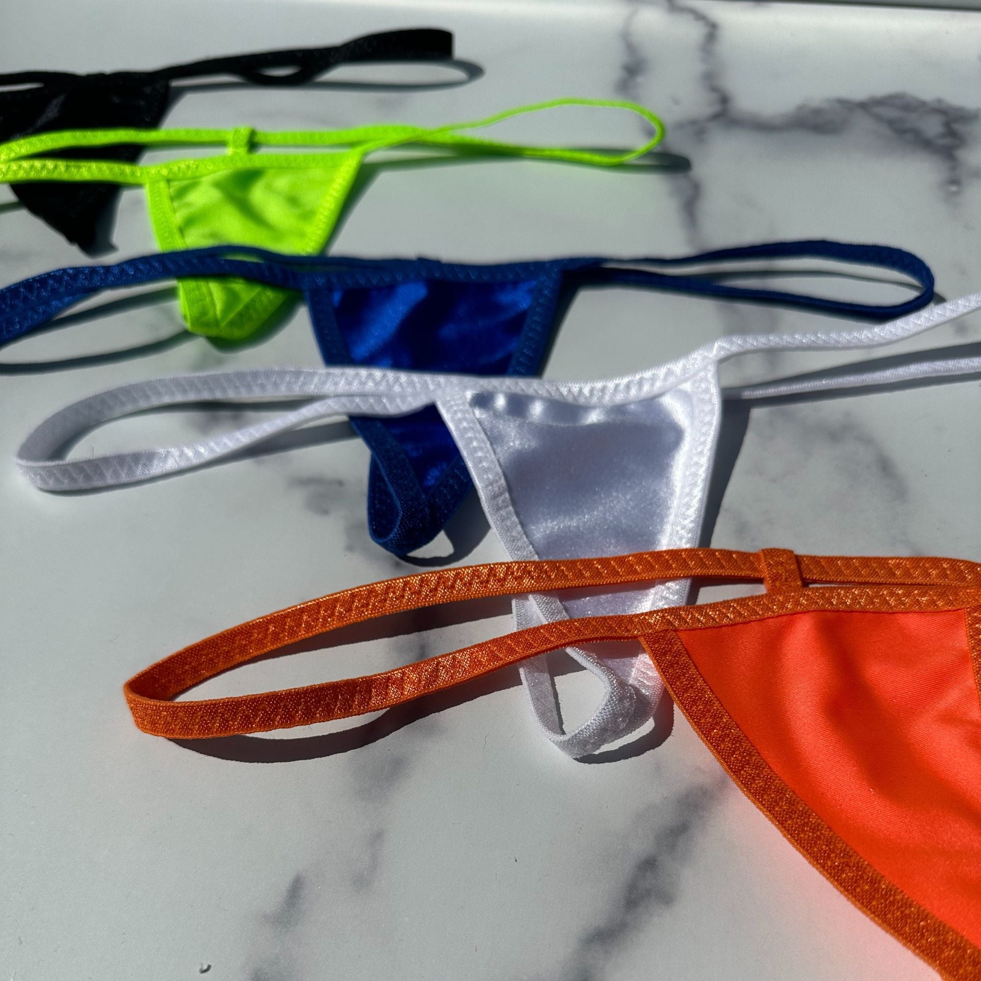 String A Bling Custom Bling Mini Micro G-String Thongs